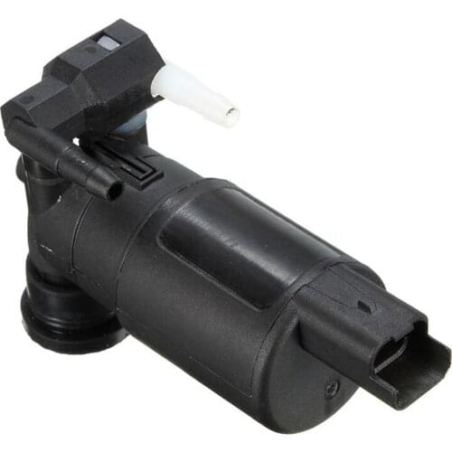 2-pin Windshield Glass Water Dual Outlet Washer Pump for Peugeot 307 607 608 12v