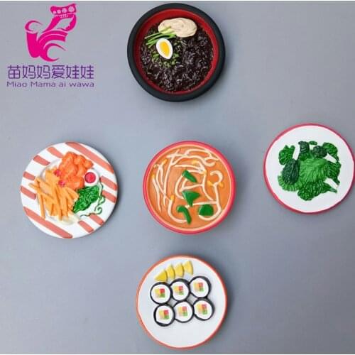 Mininature Simulation food BJD dolls Kitchen pots and pans dishes glasses cutlery for barbie doll