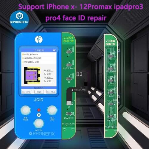 JC V1S Dot Projector Repair Original Color Touch Shock Baseband Logic Almighty Battery Fingerprint Programmer Dot Matrix Cable