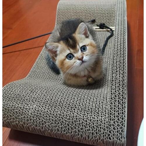 Cat scratch board large corrugated cat nest cat sofa cat scratch board cat claw grinder cat claw board wear-resistant cat
