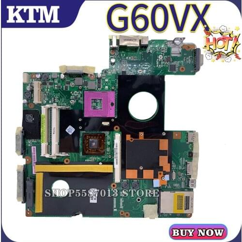 KEFU Motherboards G60V Laptop motherboard for ASUS G60vx original mainboard