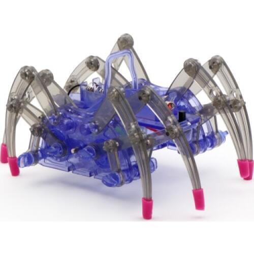 Science and technology small production small invention spider robot manual material DIY student dry science experiment toy set