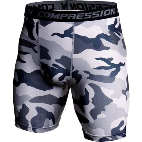 2021 Summer New Mens Hot Sweat Mens Sports Gym Compression Wear Under Base Layer Shorts Pants Athletic Tight