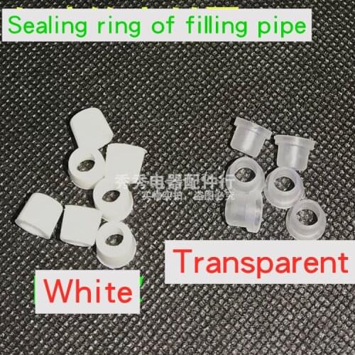 Air conditioning liquid pipe accessories table tube soft transparent white hard liquid pipe sealing ring plus fluorine pipe gask