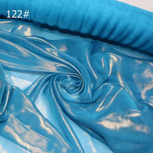30D cosplay chiffon fabric golden Bronzed fabric shiny fabric bronzing costume dress fabric DIY