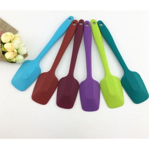 Silicone Spatula Baking Rubber Scraper integrated high temperature resistance