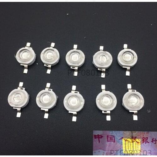 10pcs High power UV LED 3W 365NM 370NM 375NM 380NM 385NM 390NM 395NM 400NM 405NM 410NM 415NM 420NM 425NM 435NM 437NM LED BULB