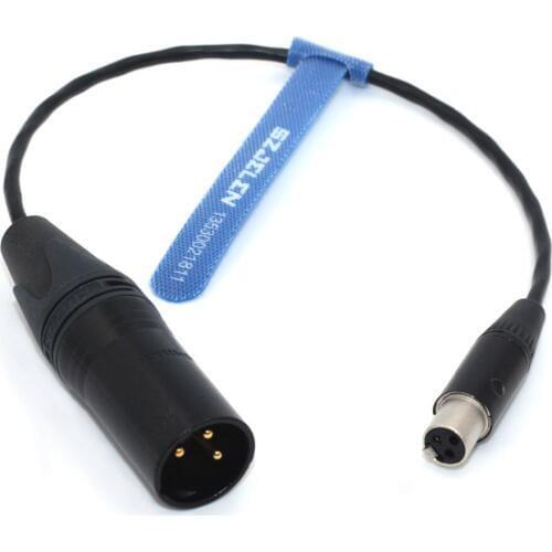 Ta3f 3pin female to xlr 3pin male for Sound Devices 688/788 Signal conversion line