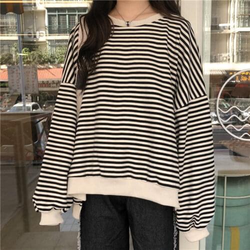 Женские полосатые футболки YANQINGHUAN China At AliExpress