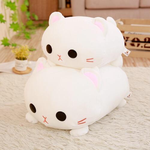 1PC 35/45cm Cute Cat Plush Toy Stuffed Soft Kawaii Animal Cartoon Pillow Lovely Gift for Kids Baby Children