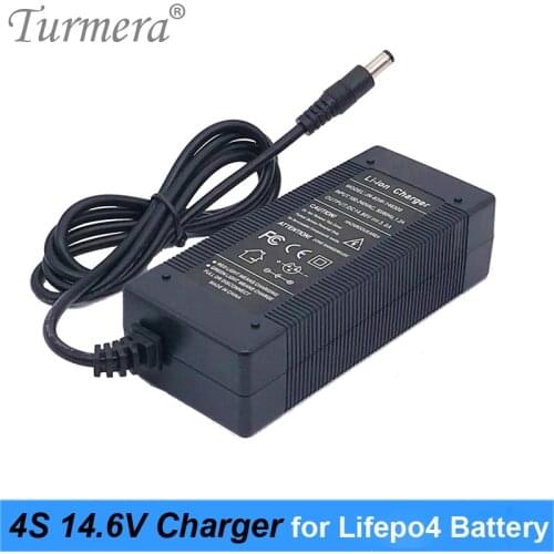 14.6V 3A LiFePO4 charger 4Series 12V 3A Lifepo4 battery charger 14.4V battery smart charger For 4S 32650 32700 LiFePO4 Battery