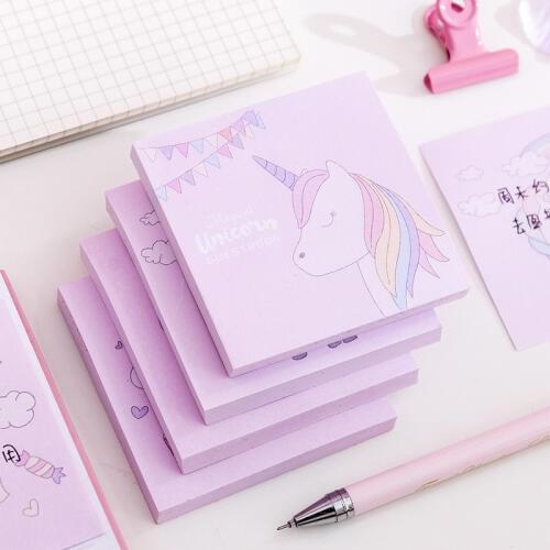 40packs kawaii memo pad sticker note cute sticky notepad school planner sticker memo sheets cute stationary bookmark to do list