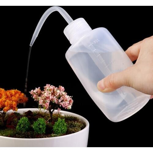 4x250ml Diffuser Tattoo Squeeze-Bottle Wash Clean Liquid Container Water Sprayer Watering Sharp Beak Long Beak Water Kettle