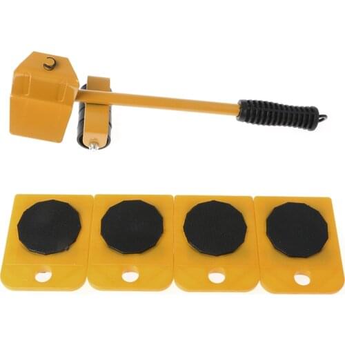 5Pcs Furniture Transport Roller Set Removal Lifting Moving Tool Heavy Move House Dropshipping