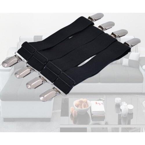 55% Dropshipping!!4Pcs/Set Mattress Blanket Elastic Fixing Belt Bed Sheet Clips Holders Fasteners