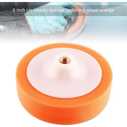 6 Inch Sponge Polishing Buffing Waxing Pad Wheel Tool for Auto Car Polisher