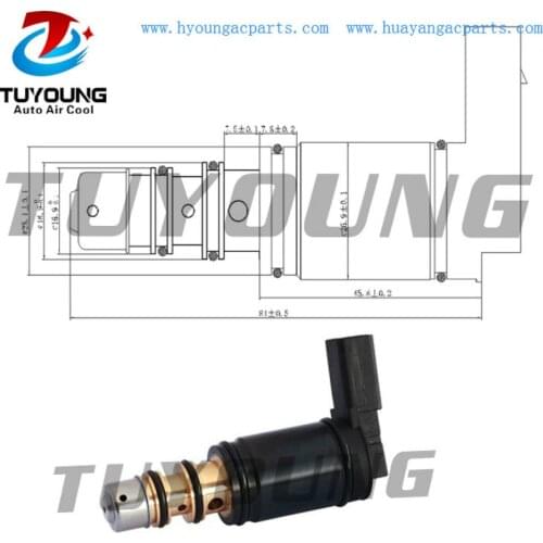 6SEU12 6SEU16 7SEU16 7SEU17 auto ac control valve fit for VW Golf Jetta Audi A3 Seat SKODA 4472601312 4F0260805AA 8E0260805BP