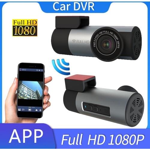 2021 1080P Wifi Car DVR 360 Degree Rotation Dash Cam Loop Recording Dashcam Camera Recorders for Car Video Recorders Wi-fi DVR
