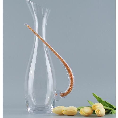 1100ML Big Decanter Handmade Crystal Red Wine Brandy Champagne Glasses Decanter Bottle Jug Pourer Aerator Carafe For Family Bar