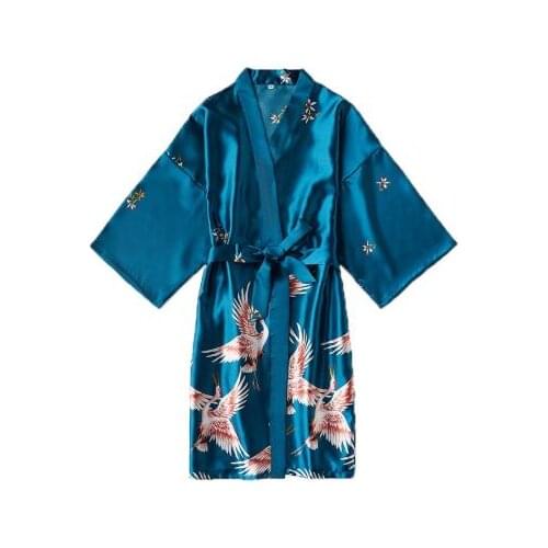 KEAKELEIN Women's Satin Robes