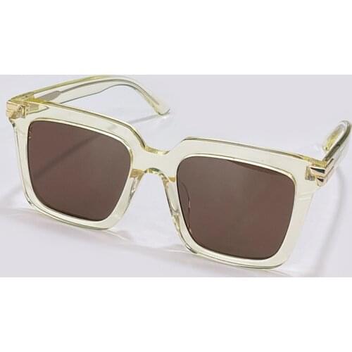 Square Fashion All-Match Women Men Sunglasses Luxury Brand Design Acetate Acrylic Frame Eyewear Oculos De Sol Feminino