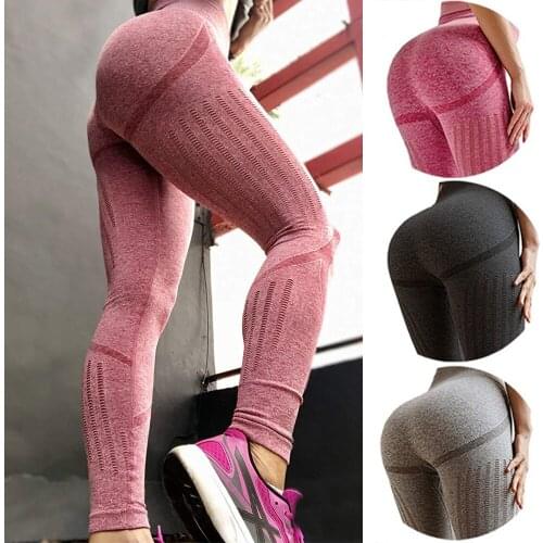 KIWI RATA Seamless Leggings High Waisted Womens Yoga Pants Workout Stretchy Vital Activewear Tummy Control Leggings