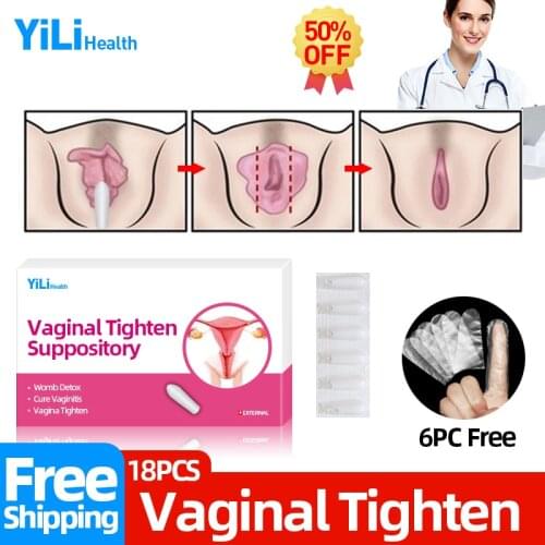 Medical Vaginal Tightening Supository Melts Perle Vagina Tighten Vaginale Womb Detox Vaginitis Treatment Gynecological Care