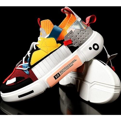 2021 new mens shoes sports shoes lovers all-match breathable casual shoes Wudao tide shoes