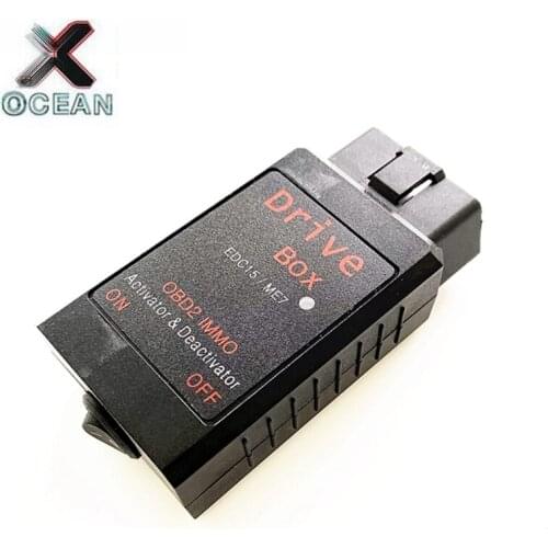 NEW IMMO Drive Box OBD2 Deactivator & Activator OBDII Driver-Box for Bosch EDC15/ME7 Emulator Plug and play without a computer