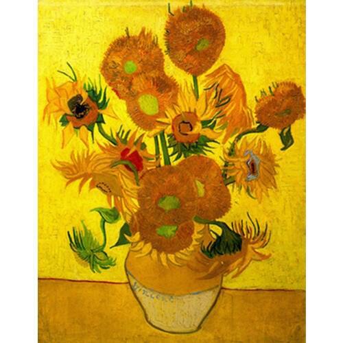 Full DIY Diamond Painting kit Van Gogh sunflower Cross Stitch Diamond Embroidery Patterns rhinestones Mosaic home decor