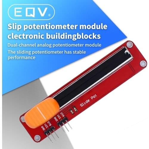 Slide Potentiometer 10K Linear Module Dual Output for Arduino AVR Electronic Block