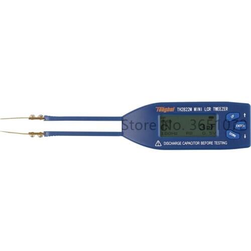 TH2822M Mini LCR Tweezer 100Hz, 125Hz, 1kHz, 10kHz