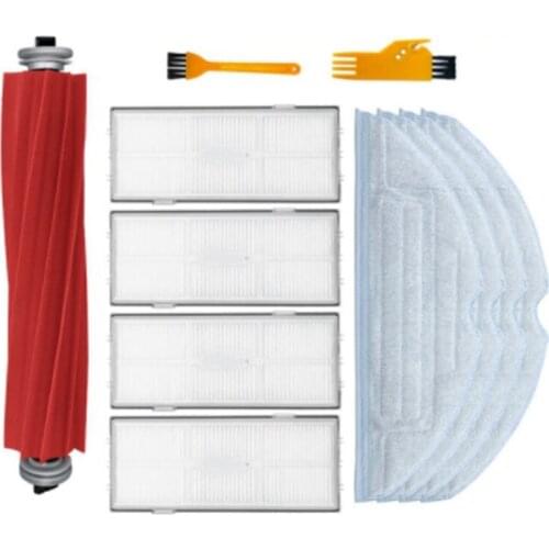 TOP!-Replacement For Xiaomi Roborock S7 / T7S Plus Mop Rag Hepa Filter Roller Brush Vacuum Cleaner Spare Parts Accessories