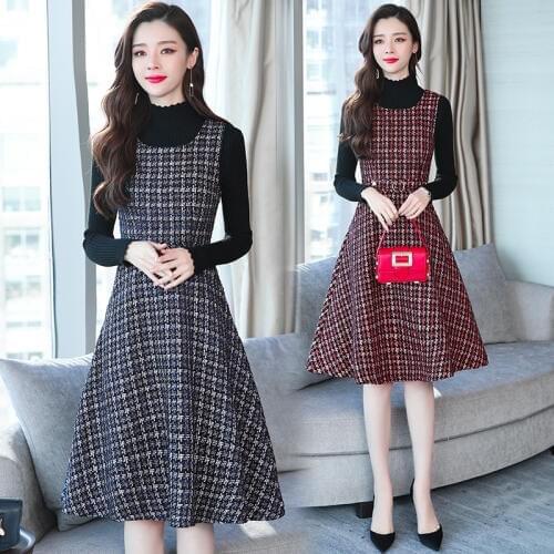 XLMJDZGS Fashionable Dresses In A Cage