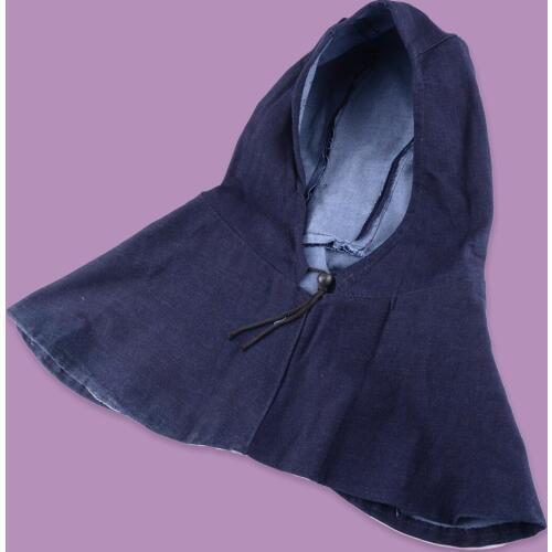 1Pc Denim Fabric Welder Head Cap Helmet Grinding Overhead Protection Welding Dustproof Hood