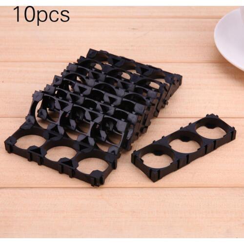 10Pcs 26650 3x Lithium Battery Triple Holder Bracket For Diy Battery Pack