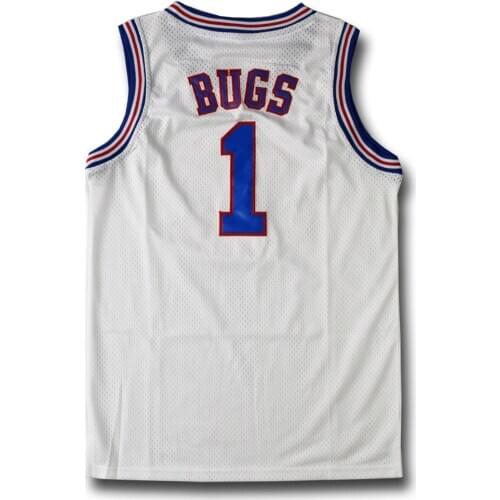 17 Kinds Space Shirts Jam Tops Movie #1 #2 #23 #10 #22 # ! #1/3 White Basketball Men Jersey Stitched Tops Tee