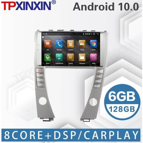 6+128G For Lexus ES ES240 ES350 ES330 2006 - 2012 Android Car Stereo Radio Multimedia Video Player Head Unit GPS Navigation