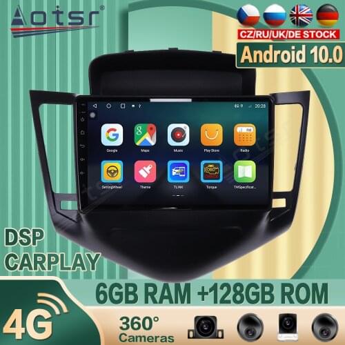 For Chevrolet Cruze Android Car radio Player GPS Navigation 360 camera Auto Stereo Multimedia Video Headunit DSP carplay 4G SIM