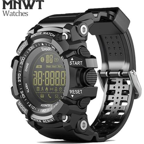 New MNWT Brand Mens Sport Watch 5ATM Waterproof Outdoor Activity Watches Fashion Clock Men Casual Digital Men Wristwatches Male
