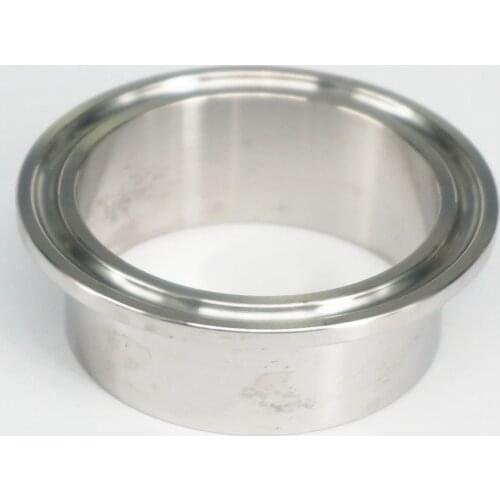 63mm Pipe O/D x 2.5" Tri Clamp 304 Stainless Steel Sanitary Weld Ferrule Pipe Fitting For Home Brew Beer Wine