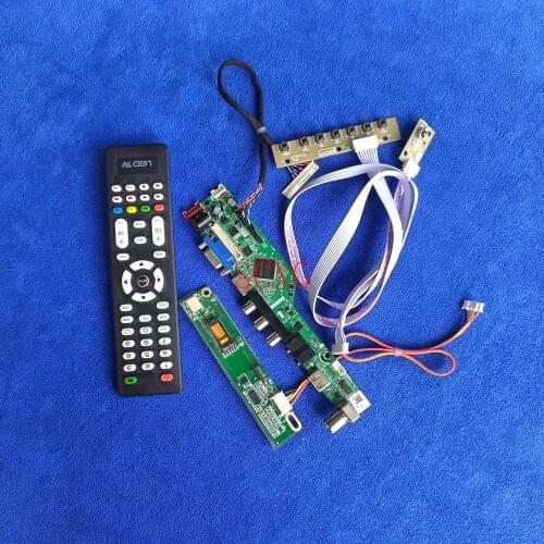 Kit LVDS 30 Pin Analog Signal 1CCFL For B154EW01 V8/V9 B154EW02 V0/V1/V2/V3 HDMI-compatible USB AV VGA Controller Board 1280*800