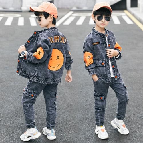 Boys Clothing Set Children Clothing Sets Kids Clothes Boy Suits For Boys Clothes Spring Autumn Kids demin Tracksuit 3-10 years
