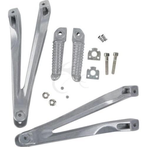 New Rear Footrest Foot Pegs Set For YAMAHA YZF R1 2004-2008 05 06 07 Aluminum