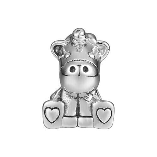 Fashion Unicorn Vintage Beads for Charms Bracelets Women DIY Sterling Silver 925 Charm Beads for Jewelry Making Hot Sale Jewelry