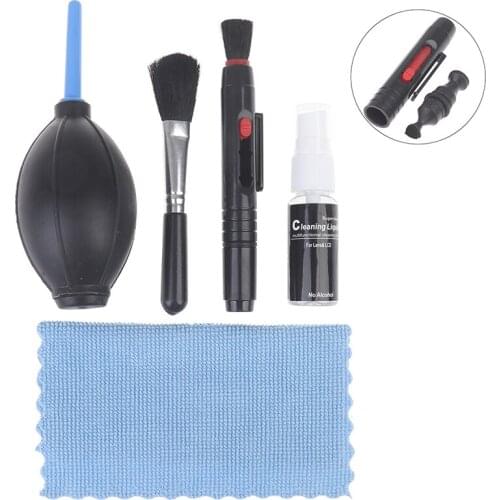 5pcs Camera Cleaner Kit DSLR Lens Digital Camera Sensor Cleaning Kit For Sony/Fujifilm/Nikon/Canon SLR DV Cameras Clean Set