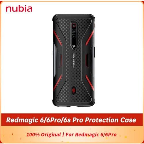 Original Nubia RedMagic 6 Protective Case Ultra-thin Shockproof Back Cover Shell for Nubia Red Magic 6 Pro Phone Case