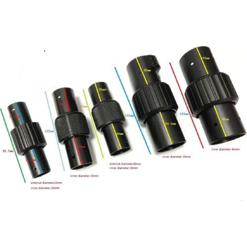 Pinza de tubo de carbono 25mm 30mm 40mm brazo redondo Folio aleación de aluminio pieza plegable fotografía aérea protección de p