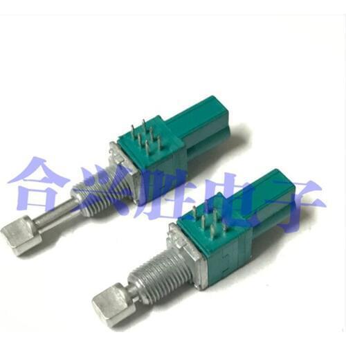 Push-pull shaft precision potentiometer with locking device RK097121TD57 dual B10K amplifier audio potentiometer