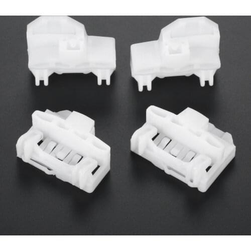 4PCS Window Regulator Repair Kit Fastener Clip Front Left Right Driver Side for 1996-2005 Volkswagen Passat (4 and 5 door model)